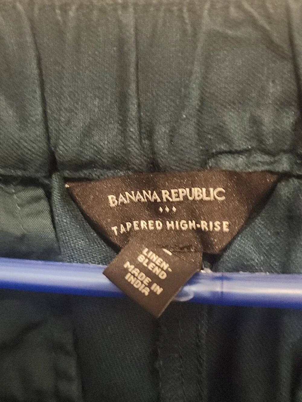 Banana Republic Dark Teal Womens Linen Pants